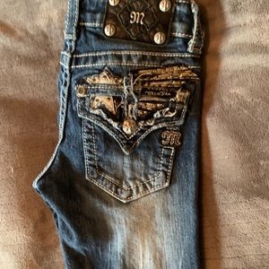 Barely worn miss me jeans